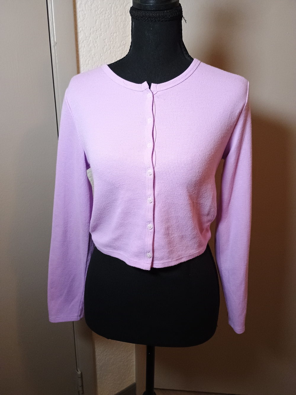 Victoria's Secret Long Sleeve Top in Pink Size S/P Like New